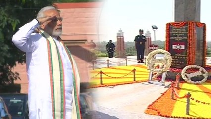 Surgical Strike 2nd Anniversary:PM Modi ने Jodhpur में वीर शहीदों को दी श्रद्धाजंलि | वनइंडिया हिंदी