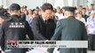 64 sets of S. Korean soldiers' remains come home
