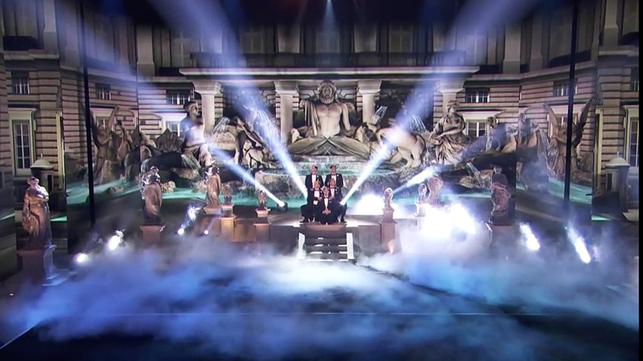 Human Fountains- Synchronized Spitting Men Spit Into Audience - America's Got Talent 2018