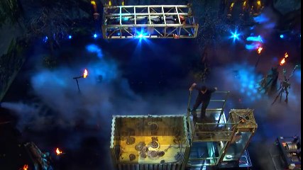 Lord Nil- Man Underwater Struggles To Escape To Save Fiance - America's Got Talent 2018