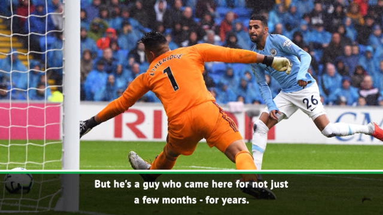 Mahrez doesn't need time to adapt to our style of play - Guardiola