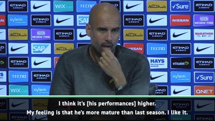 Sterling even better this season - Guardiola