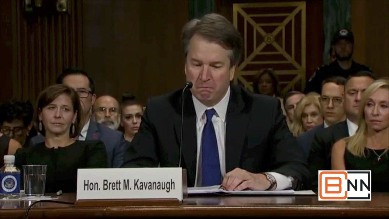 Judge Kavanaugh Breaks Down: "We Should Pray For The Woman"