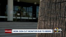 Mother says a few beers led convicted murderer son to cut off ankle monitor