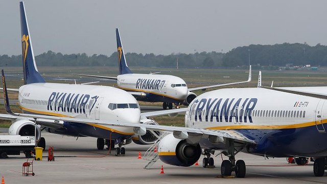 Ryanair : 250 vols annulés en Europe