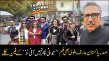 President Arif Alivi all praises for Salman Iqbal Films' JPNA2