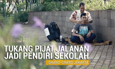 Tukang Pijat Jalanan Jadi Pendiri Sekolah