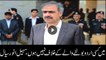 PPP's Sohail Anwar Siyal talks to media after his controversial statement against MQM Pakistan