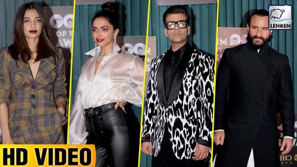 Télécharger la video: Bollywood Celebs At GQ Men Awards Full Video | Saif Ali Khan, Deepika Padukone