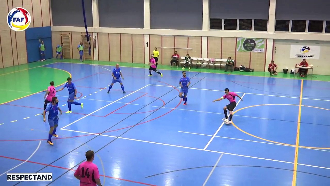 RESUM: Semifinals Supercopa Futbol Sala. Sideco FC Encamp- Construmosa DDS Madriu (2-5)