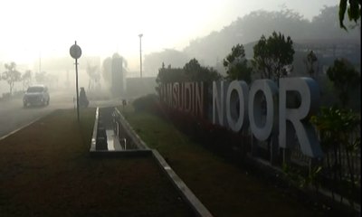 7 Penerbangan Ditunda Akibat Kabut Asap