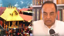 Sabarimala Temple पर SC के महिलाओं के प्रवेश के अनुमति से गदगद Subramanian Swamy | वनइंडिया हिन्दी