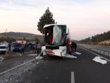 Uşak'ta Otobüs Kazası: 1 Ölü, 26 Yaralı