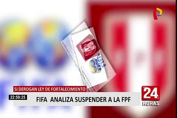 FIFA analiza suspender a la FPF