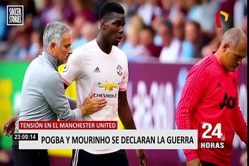 Distanciamiento entre Mourinho y Pogba ha remecido el Manchester United