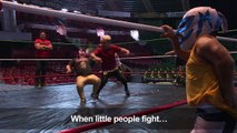 Mexican dwarfs, anything but little in the wrestling ring