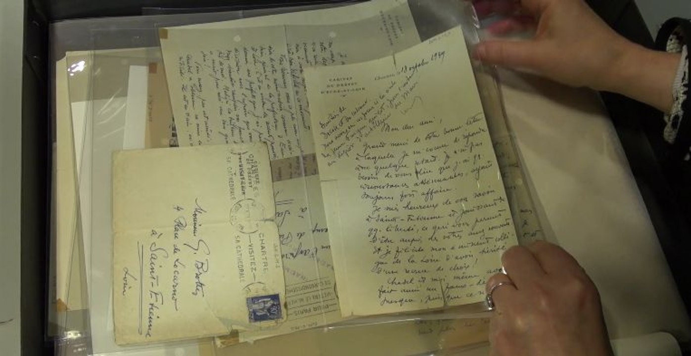 Le fonds Georges Brottes, ami de Jean Moulin. | Musée de la Libération de Paris, le déménagement