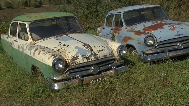 Музей ретро-автомобилей под открытым небом