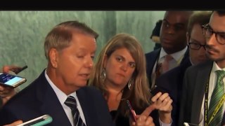 Lindsey Graham HEATED Press Conference After Dr Christine Ford Testifies 9/27/18