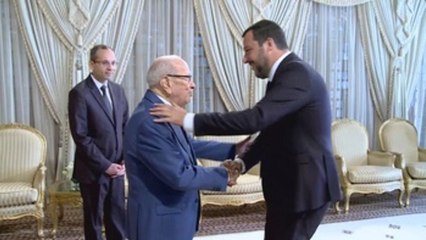 Salvini viaja a Túnez en medio de la polémica detención de los pescadores