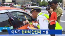 뒷좌석 안전띠 ‘소홀’…‘의무 착용’ 규정 강화