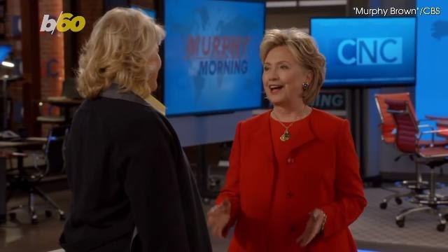 Murphy Brown Gives Hillary Clinton a Job for One Scene