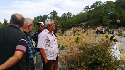 Köylüler, dede ve torunundan gelecek iyi haberi umutla bekliyor