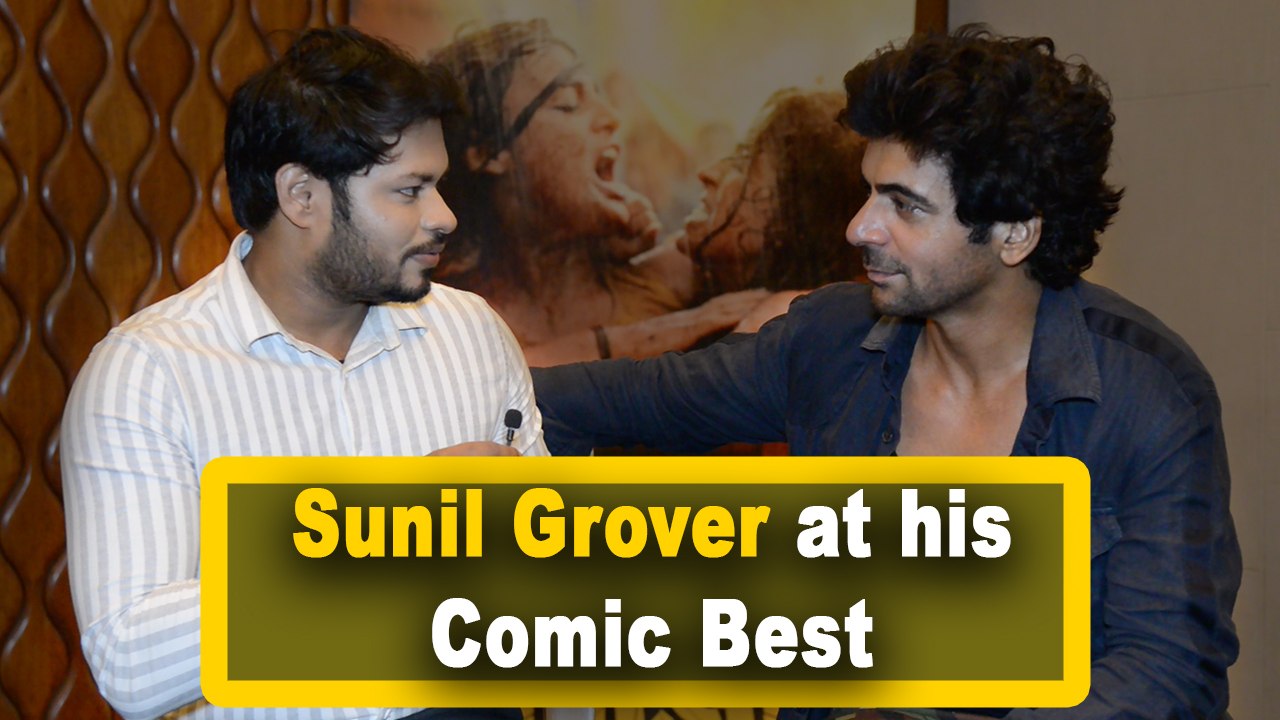 Funny man Sunil Grover at his comic best with Desimartini.com