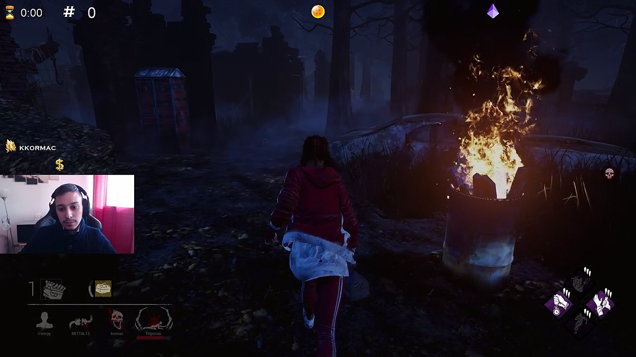 5 Minutes en 1v1 VS Myers ( Survivant Gameplay ) Dead By daylight