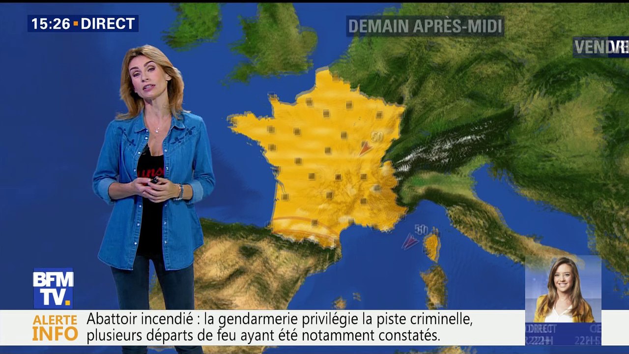 La météo pour ce samedi 29 septembre 2018