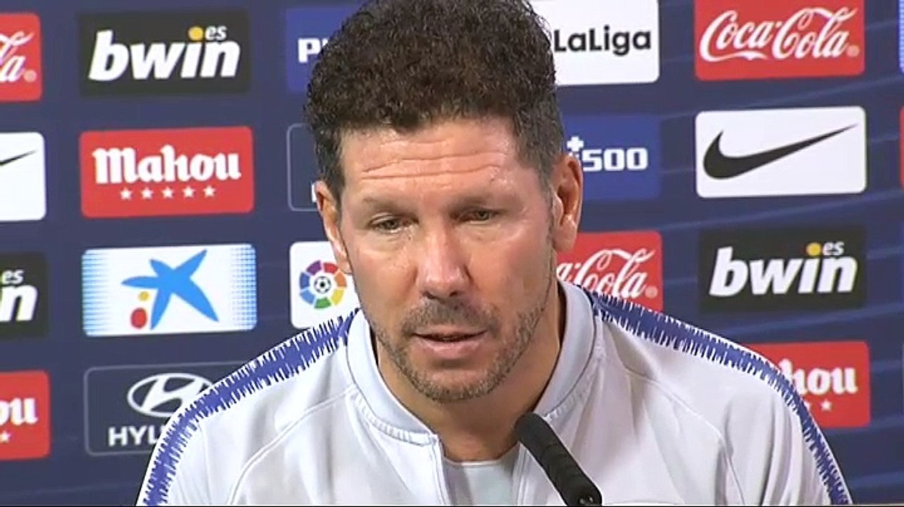 Diego Pablo Simeone: “Son partidos de emociones, de hombres y de gente con mucha personalidad”