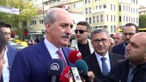 Numan Kurtulmuş, gazetecilerin soruları yanıtladı - İSTANBUL