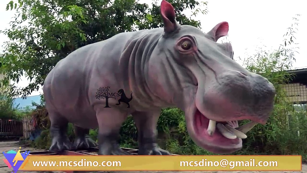 MAH001- Animatronic Hippo
