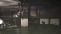 군산 술집에서 방화 추정 화재...용의자 사망 / YTN