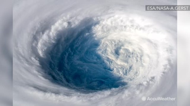 Incredible images show Super Typhoon Trami captured from space