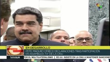 Presidente Maduro se reúne con el secretario general de la ONU