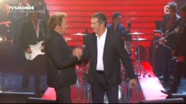 Johnny Hallyday et Julien Clerc Je veux te graver dans ma vie 2014