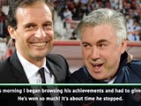 Ancelotti has won so much it's about time he stopped - Allegri