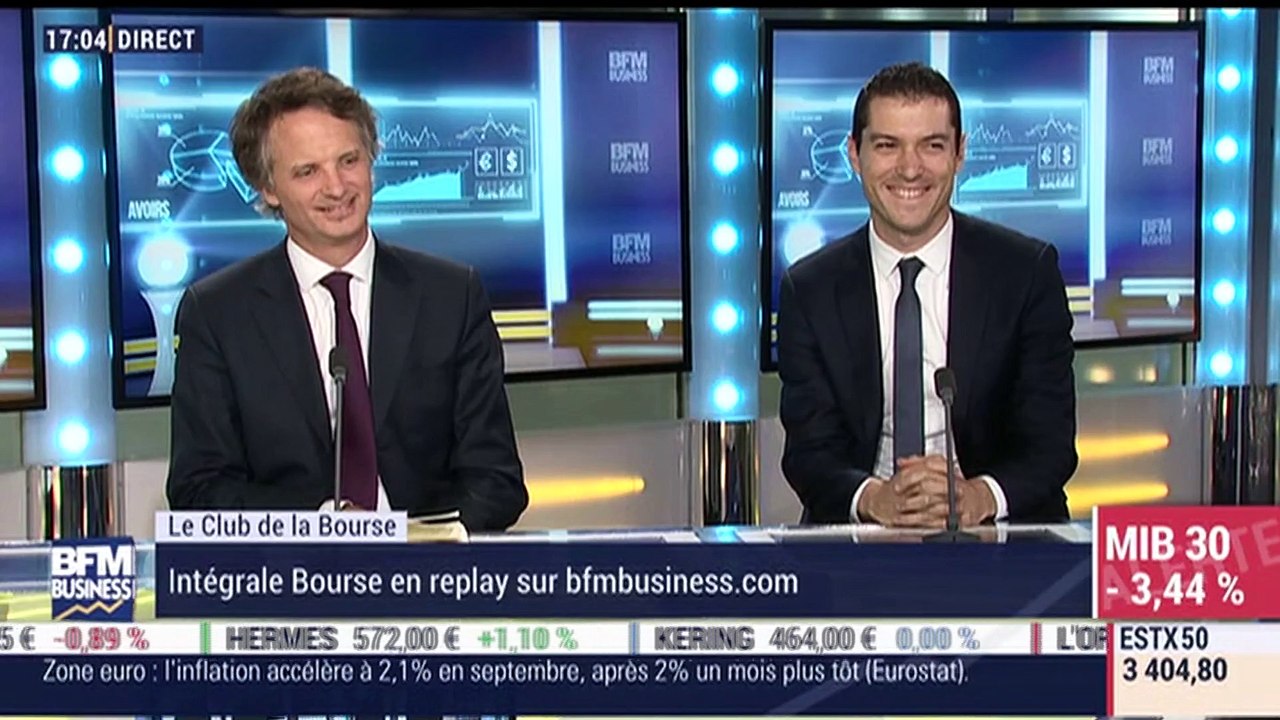 Le Club de la Bourse: Alain Pitous, Alexandre Baradez, Pierre-Alexis Dumont et Vincent Ganne - 28/09
