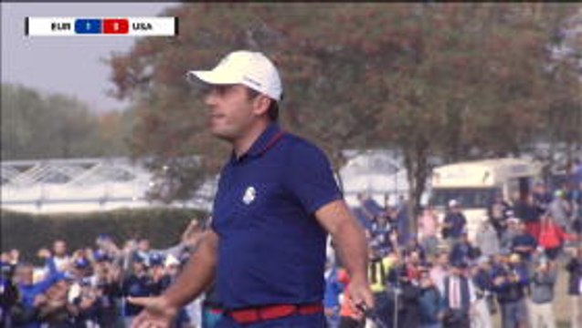 Europe fight back at Ryder Cup with foursomes whitewash