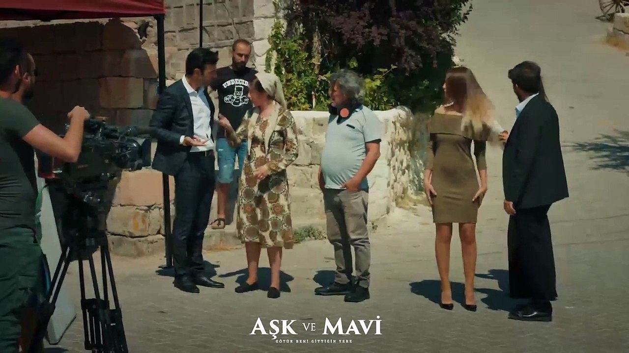 Dizi setinde neler yaşanıyor? - Aşk ve Mavi - 7...