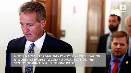 Senate Vote on Kavanaugh Delayed for FBI Investigation