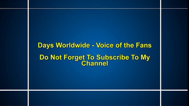 Days of Our Lives Spoilers: Monday, October 1, 2018. Special wedding