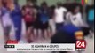 Chiclayo: dos escolares son captadas peleando en plena vía pública