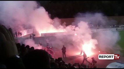 Report Tv-Derbi i kryeqytetit shkon për Partizanin, 'Demat e Kuq' mundin 1:0 Tiranën