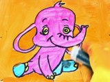 Glitter HOUSE coloring and drawing for Kids, Toddlers Toy Art