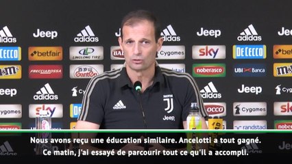 7e j. - Allegri : "Ancelotti a tout gagné ! Il est temps qu'il s'arrête"