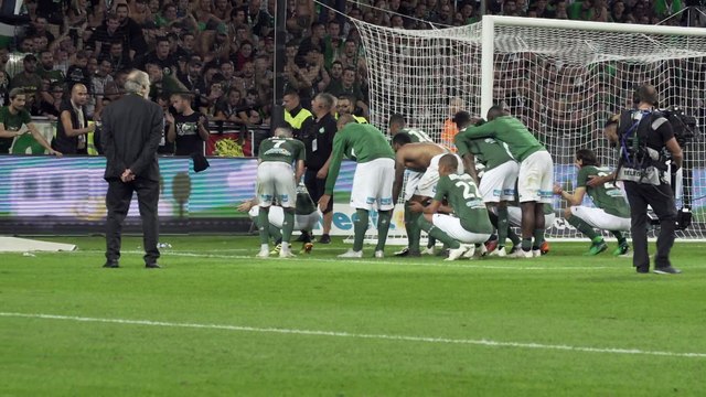 ASSE 2-0: Monaco: la fête avec les kops