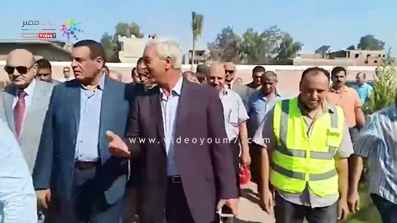 محافظ البحيرة يتفقد محطة مياه الشرب الجديدة بالمحمودية المقامة بتكلفة 225 مليون جنيه
