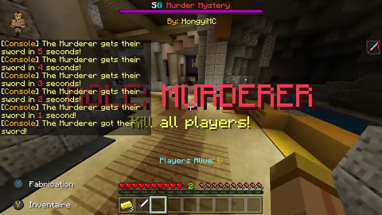 MURDER MYSTERY SUR MINECRAFT ! MAP ARCHIVES ! EPISODE 9 !